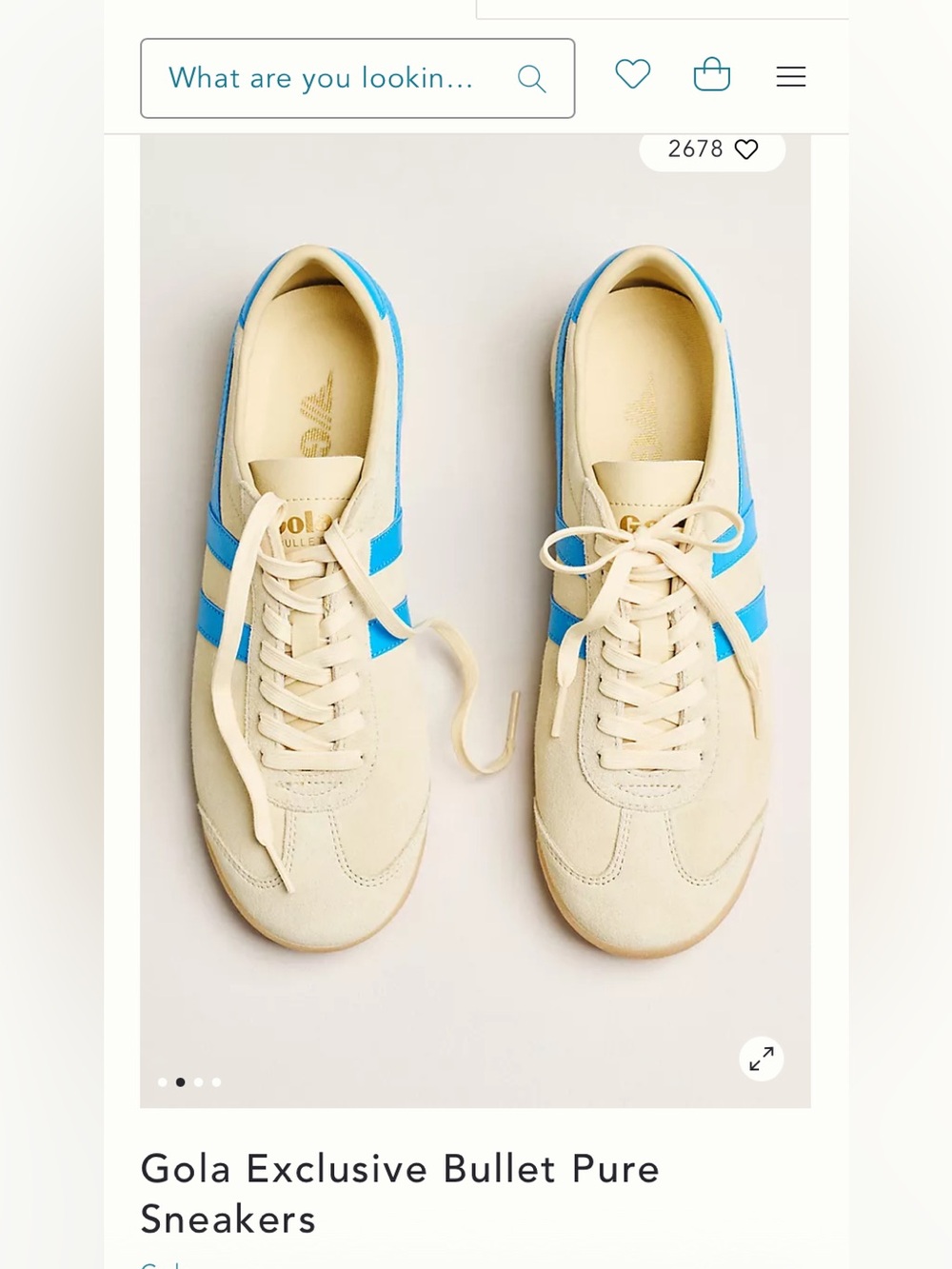Gola EXCLUSIVE Bullet Pure sneakers new in box!
